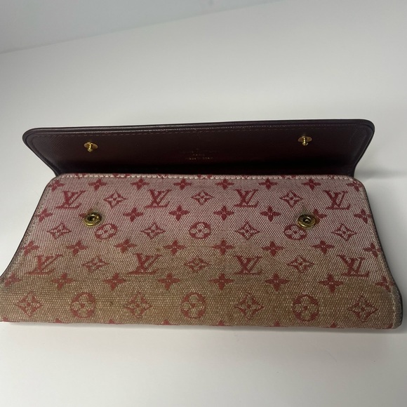 ♥️LOUIS VUITTON Monogram Mini Portotrezole Long Wallet RARE!! ❤️ - Picture 10 of 11